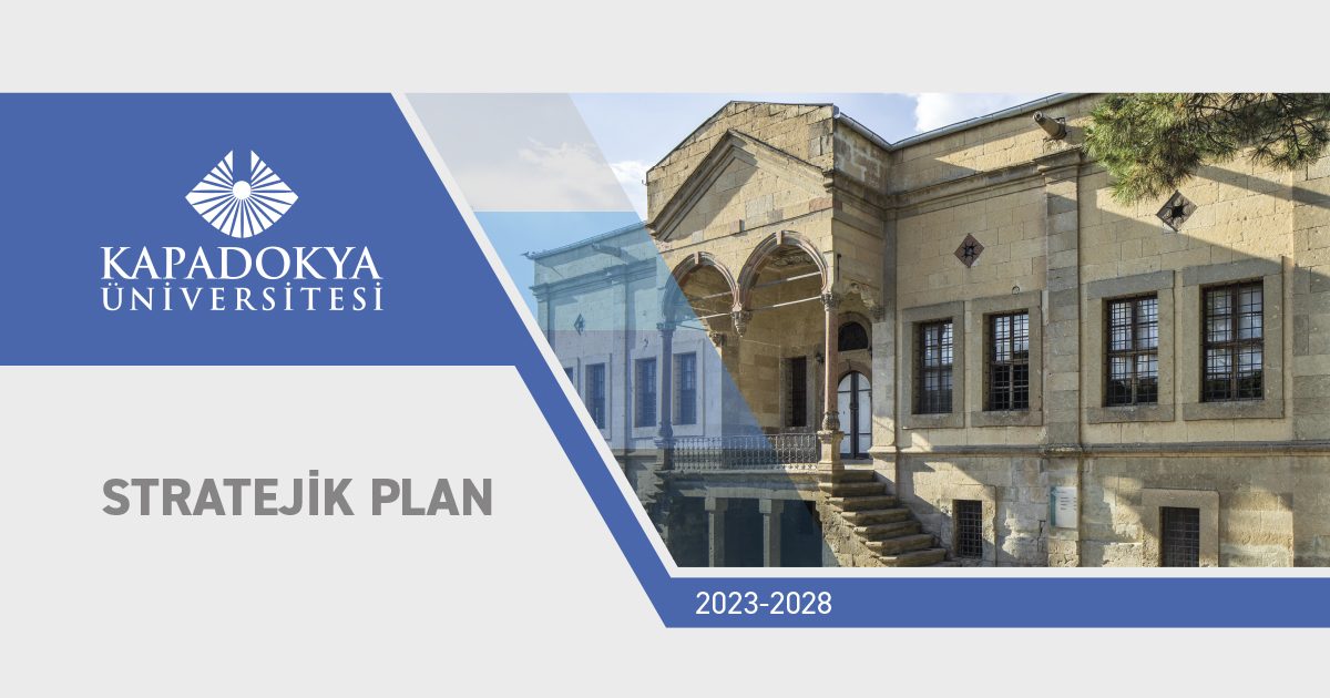 Üniversitemiz 2023-2028 Stratejik Planı Yayımlandı
